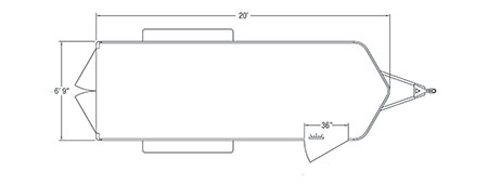 Sundowner Sportman Gooseneck Trailer Floorplan