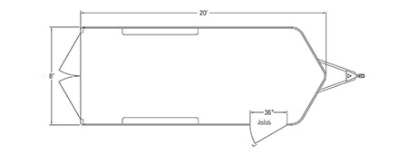 Sundowner Sportman Gooseneck Trailer Floorplan