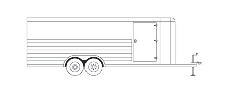 Sundowner Sportman Gooseneck Trailer Floorplan