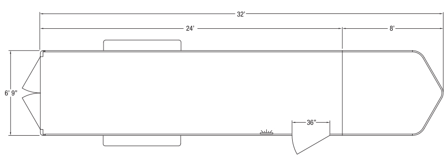 Sundowner Cargo Gooseneck Trailer Floorplan