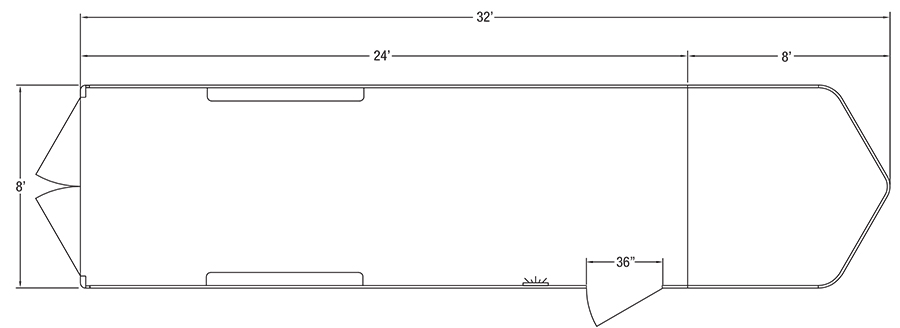 Sundowner Cargo Gooseneck Trailer Floorplan