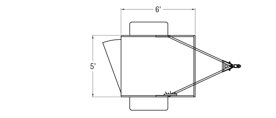 MiniGo Trailer Floorplan