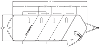 Sundowner Sportman Bumper Pull Trailer Floorplan